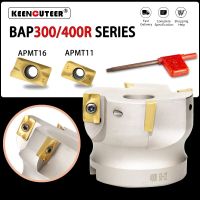 BAP300R / BAP400R หัวโรงสีไหล่หัวกัดซีเอ็นซีเครื่องตัด เครื่องมือตัดมิลลิ่ง APMT1135 APMT1604 คาร์ไบด์แทรก