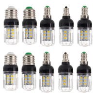 10PcsLot LED Lamp E27 E14 Corn Light Bulb SMD5730 E26 E12 DC 12V 24V 27LEDs Chandelier Candle LED Light For Home Decoration