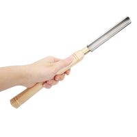 Woodworking Turning Tool Wood Turning Tool Hand-Held HSS Hardwood Handle Woodworking Lathe Chisel 25mm