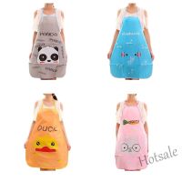 【hot sale】▥♧ D13 [DY STOCK] Cute Cartoon Waterproof Apron Kitchen Restaurant Cooking Bib Aprons