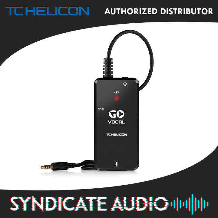 TC Helicon GO VOCAL Microphone Preamp for Mobile Devices Lazada PH