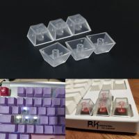 Dream house 10Pcs Transparent ABS Keycaps Mechanical keyboard Keycaps Matte Backlit Keycaps