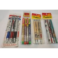 AB ปากกาแพ็ค 3 แพ็ค 4 ลายไทย ของฝาก ของที่ระลึก Thai souvenir, ของฝาก ของที่ระลึก ส่งฟรี