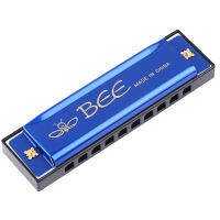 wangzhaojun Harmonica 10หลุมพิณ20 C เสียง Diatonic พิณคีย์แจ๊สวงปากอวัยวะพิณ