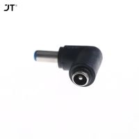 90 Degree 5.5x2.1 Mm Male Jack To 5.5x2.1Mm Female Plug Right Angle Dc Power Connector Adapter Laptop 1pcs