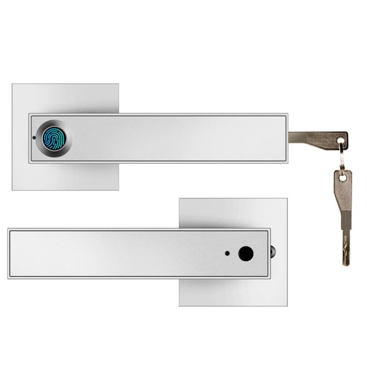 ล็อคประตูไฟฟ้าที่รองรับบลูทูธ-usb-ล็อคลูกบิดประตูชาร์จด้วย2คีย์ลูกบิดล็อคประตูรายการ-keyless-สำหรับอพาร์ทเม้น