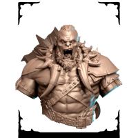 70mm Resin Model Bust GK，Unassembled and unpainted kit