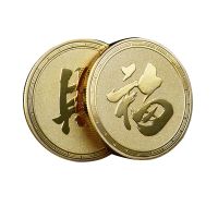 【YD】 Chinese Coins for Luck and Wealth Plated Commemorative Coin Collection New Year Souvenir