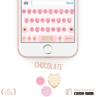 Chocolate Lover Keyboard Theme⎮(E-Voucher) for Pastel Keyboard App