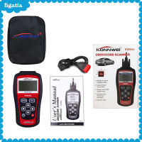 Figatia KW808 MS509 OBD2 OBDII รถสแกนเนอร์eobd เครื่องอ่านโค้ดเครื่องมือวินิจฉัยทดสอบ