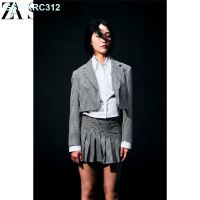 ZARAˉ Spring The New French KISS Brief Paragraph Temperament Plaid Cultivate Ones Morality Leisure Suit Jacket 2353518 064