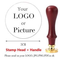 【CW】 Logo Customize Wax Own Personality Custom Made Signet Heads Wedding Birthday Small Business