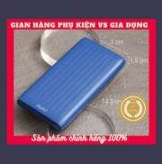 Pin sạc dự phòng Polymer 10000mAh AVA+ DS006 Xanh Navy hàng trưng bày đẹp