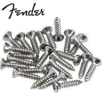 Fender® น็อตปิ๊กการ์ดกีตาร์ไฟฟ้า น็อตแผงหลังกีตาร์ไฟฟ้า จำนวน 24 ตัว / Pickguard &amp; Control Plate Mounting Screws (24) (Model#: 0994923000)