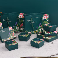 Flower Jewelry Packing Box Package Case Necklace Jewelry Box Ring Jewelry Box Heaven And Earth Cover Jewelry Box Jewelry Box