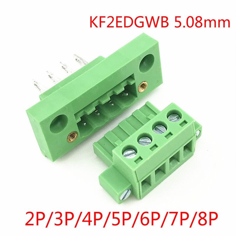 KF142R-5.08MM 2/3/4/5/6/7/8/9/10P Spring Type PCB Terminal Blocks Connector 