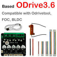 คุณภาพดีขึ้นอยู่กับ ODrive 3.6ไดรฟ์เดี่ยวที่มีความแม่นยำเครื่องควบคุมมอเตอร์เซอร์โวแบบไม่มีแปรงเข้ากันได้กับ V4.2 Odrivetool FOC BLDC - ODESC