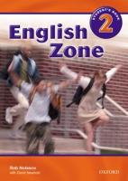 Bundanjai (หนังสือเรียนภาษาอังกฤษ Oxford) English Zone 2 Student s Book (P)