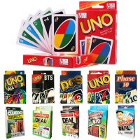 UNO FLIP! Board Game Anime Cartoon Figure Pattern Family Funny Entertainment uno Cards Games Christmas Adult Kids Gifts