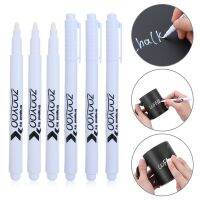 1/5/10 pcs White Liquid Chalk Pen Glass Windows Chalkboard Black Board Marker ErasableHighlighters  Markers