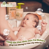 Sữa Tắm Trẻ Em I m Nature 120ML Ngừa rôm sẩy - cảm lạnh cho bé yêu từ các Loại Tràm