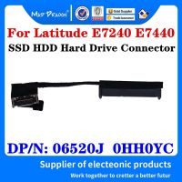 6520J 06520J HH0YC 0HH0YC DC02C006Q00 DC02C004K00สำหรับ Dell Latitude E7240 E7440แล็ปท็อป SATA ฮาร์ดดิสก์ไดรฟ์สายเคเบิล Flex