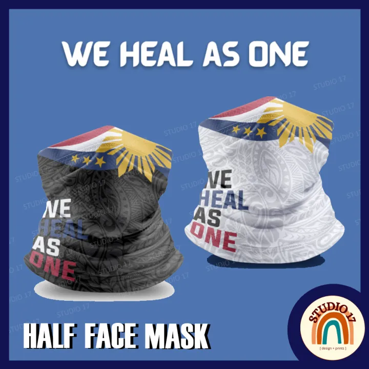 Pilipinas Heal as One Half Face Mask Tube Mask (For bike / bikers