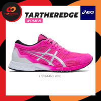 ASICS Womens TARTHEREDGE (Pink Glo/White) รองเท้าวิ่งผู้หญิง รองเท้าวิ่งทำความเร็ว พื้นบาง Racing Flat หน้าเท้ากว้าง 2E