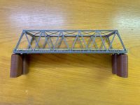 Brand new N Scale Tomix 3051/52 (S 280) Double Bridge Truss and 4 Brick Piers.  N Scale Tomix 3051/52 (S 280) Double Bridge Truss และ 4 Brick Piers