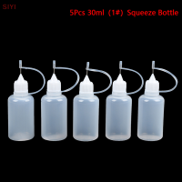 SIYI?Gift?Cheap? 5pcs 30ml/50ml กาว applicator เข็มบีบขวดสำหรับ DIY quilling Paper TOOL