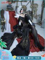 【Ready】? Youwo Wo Nier cal Era fan dress cosplay costume womens dress eong l set