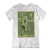 เสื้อยืดฟุตบอล Franz Beckenbauer ฟรานซ์ เบ็คเค่นบาวเออร์ ประเทศเยอรมัน