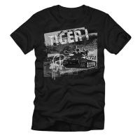 Tiger 1 Grunge Art Panzerkampfwagen 6 Art Welt Panzer T-Shirt. Summer Cotton Short Sleeve O-Neck Mens T Shirt New S-3Xl - T-Shirts - Aliexpress