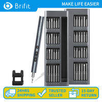 Brifit ชุดไขควงไฟฟ้าแม่นยำ 51 In 1 ชุดเครื่องมือจับสกรูแบบชาร์จ USB, 45 มม. + 28 มม. S2 เหล็กบิตพร้อมไฟ LED, เหมาะสำหรับโทรศัพท์มือถือ, นาฬิกา, ของเล่น, คอมพิวเตอร์, เครื่องมือประกอบการซ่อมเครื่องใช้ไฟฟ้าขนาดเล็กและเครื่องมือถอดชิ้นส่วน