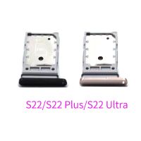 【CW】 10PCS For Samsung Galaxy S22 Plus Ultra Sim Card Tray Reader Holder SD Slot Adapter