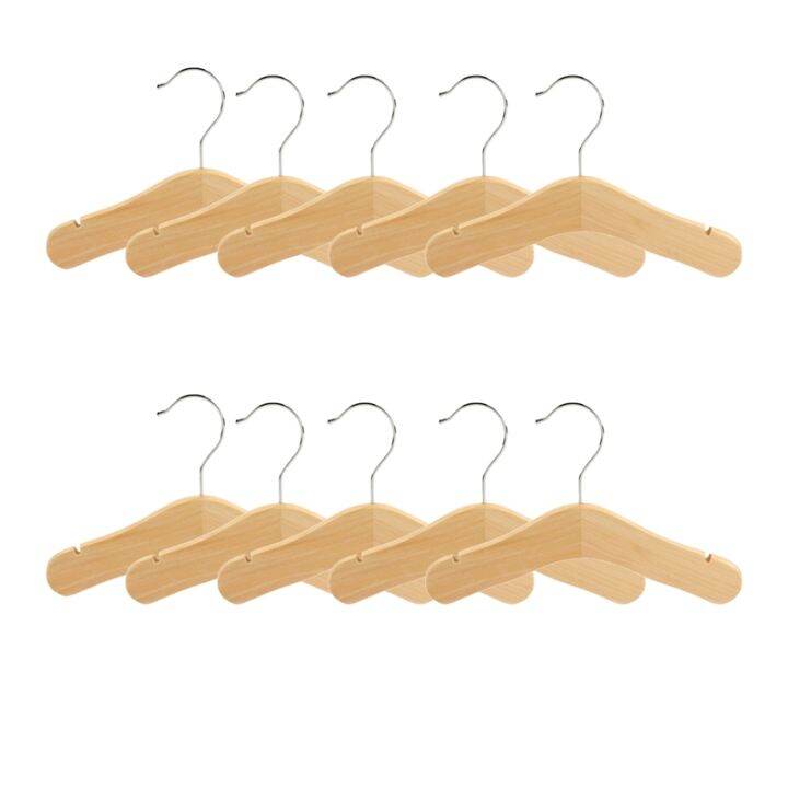 Wooden Baby Hangers,Kids Hangers,Notched Shoulder Design for Children
