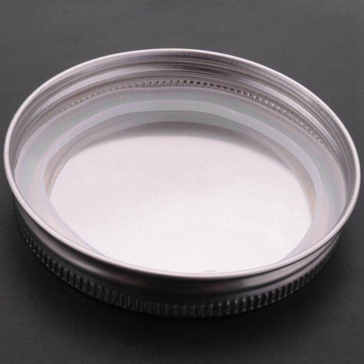 16-pcs-stainless-steel-jar-lids-86mm-sealed-leak-proof-cover-with-silicone-seals