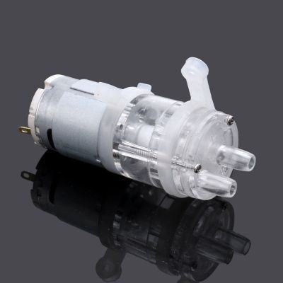 Pump63hf สูญญากาศปั๊มน้ำไดอะแฟรมปั๊มน้ำขนาดเล็กขนาดเล็ก385 Dc 6V-12V ฉนวนกันความร้อนสูง100องศาเซลเซียส