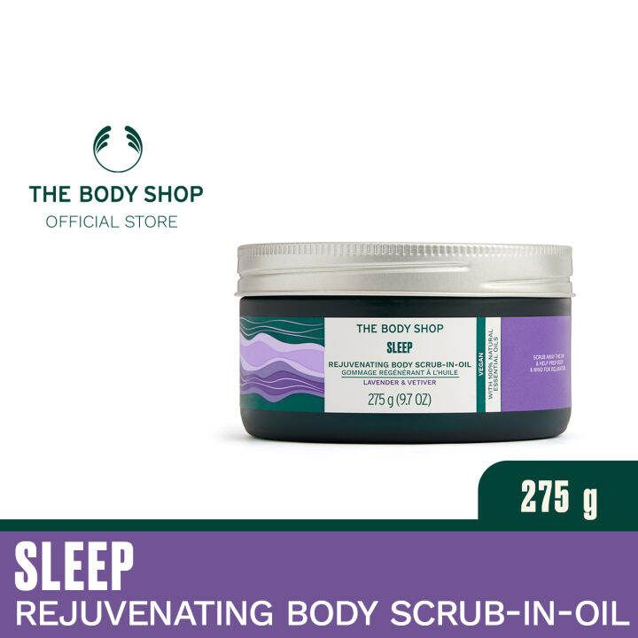 The Body Shop Sleep Rejuvenating Body ScrubInOil (275g) Lazada PH