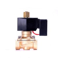 1/2‘’ 3/4‘’ 1‘’ 1-1/4 2" Normally Open Brass Solenoid Valve 24 hours Non Heating  Energy-Saving 220V 110V 24V 12VFor Water/Gas Valves