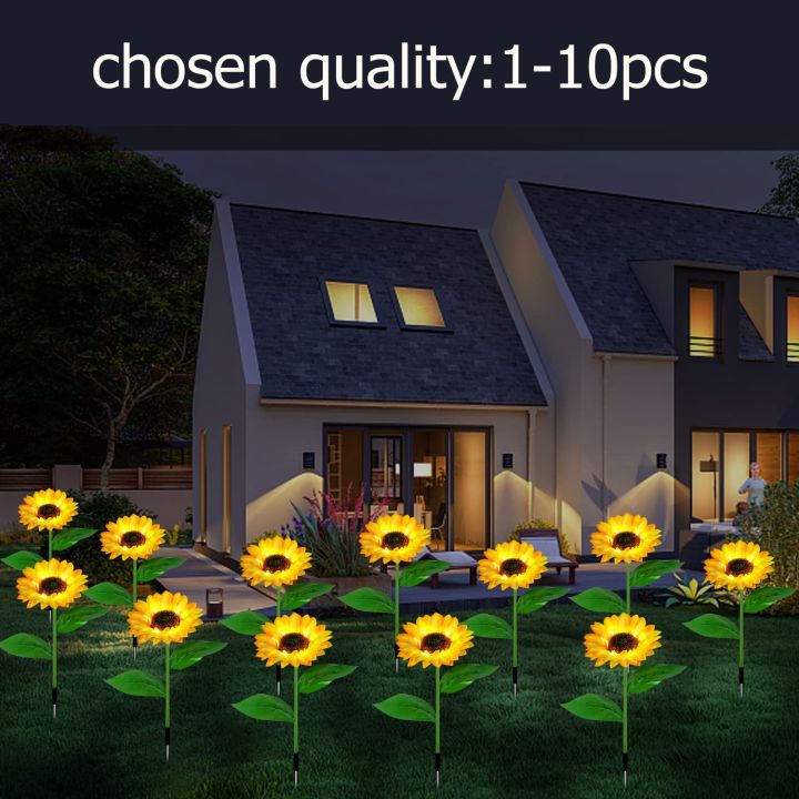10-pack-outdoor-solar-sunflower-lights-garden-decor-waterproof-decorative-garden-stakes-christmas-patio-yard-pathway-wedding