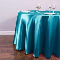 【YF】 Round Tablecloths Overlay Cover Fabric cloth for Wedding Restaurant Banquet Decorations