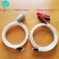 Soft 9 10 11 AWG Connector ทองแดงบริสุทธิ์คลิปจระเข้ Anderson EBike รถ Charger สายเอาต์พุต50A 30A Plug Cable