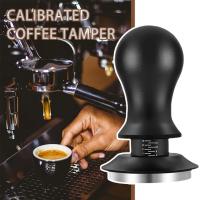 Stainless Steel Coffee Tamper Coffee Powder Press Solid Tool Press Filling Constant V5L4