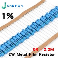 【LZ】 20pcs 2W Metal Film Resistor 2W 1  0R - 2.2M 0 2.2 10 100 120 150 220 270 330 390 470 1K 2.2K 4.7K 10K 15K 100K 470K 1M ohm