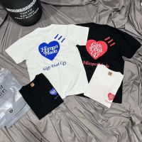 [High Quality] Japan Girls Dont Cry HUMAN MADE Love Short Sleeve T-Shirt Slub Cotton Version Loose