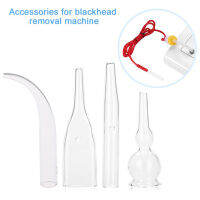 gou 4ชิ้น/เซ็ต Blackhead removal Glass pipes Face Pore Cleanser เครื่องดูดฝุ่น EXTRACTOR TUBE