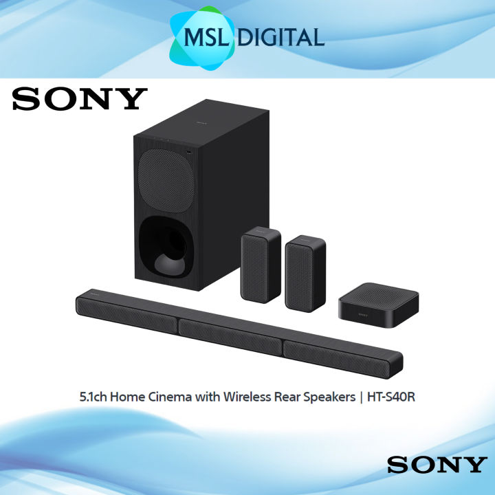 Sony HT-S40R 5.1ch Home Cinema Soundbar System 