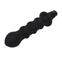 Muscle Massager Head Deep Tissue Washable Percussion Relaxing Massager Replacement Attachment Black For Waist