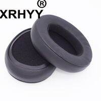 Xrhyy สีดำเปลี่ยนฟองน้ำหูฟังฟองน้ำหุ้มโฟมปกหนังสำหรับ Skullcandy Hesh3 Hesh 3หูฟังไร้สายบด